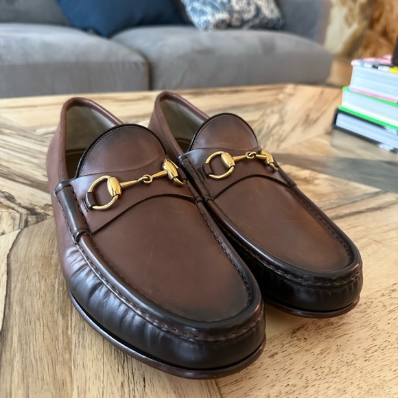 Gucci Shoes Gucci Mens Loafer With Horsebit Poshmark